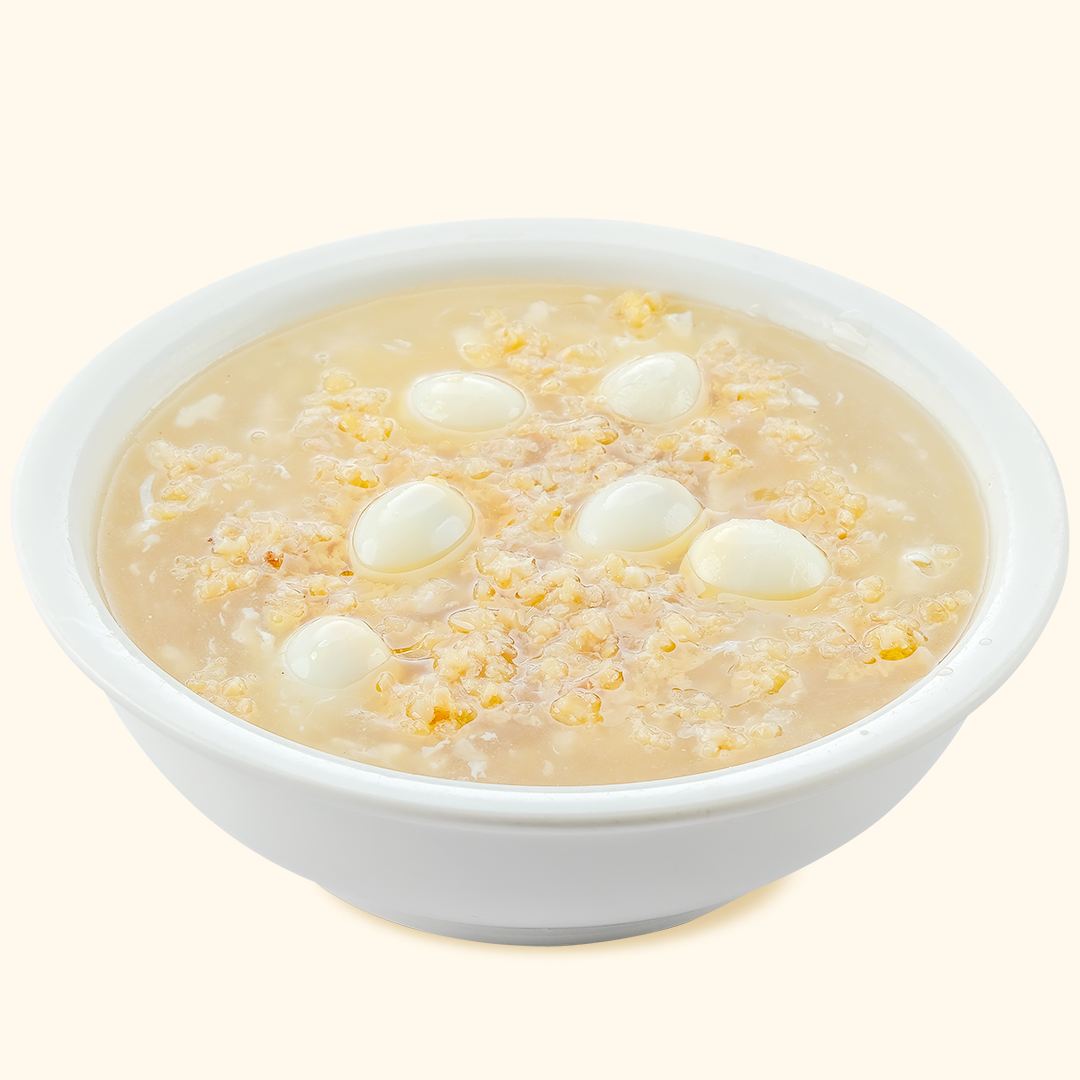 Nido with Quail Egg Soup