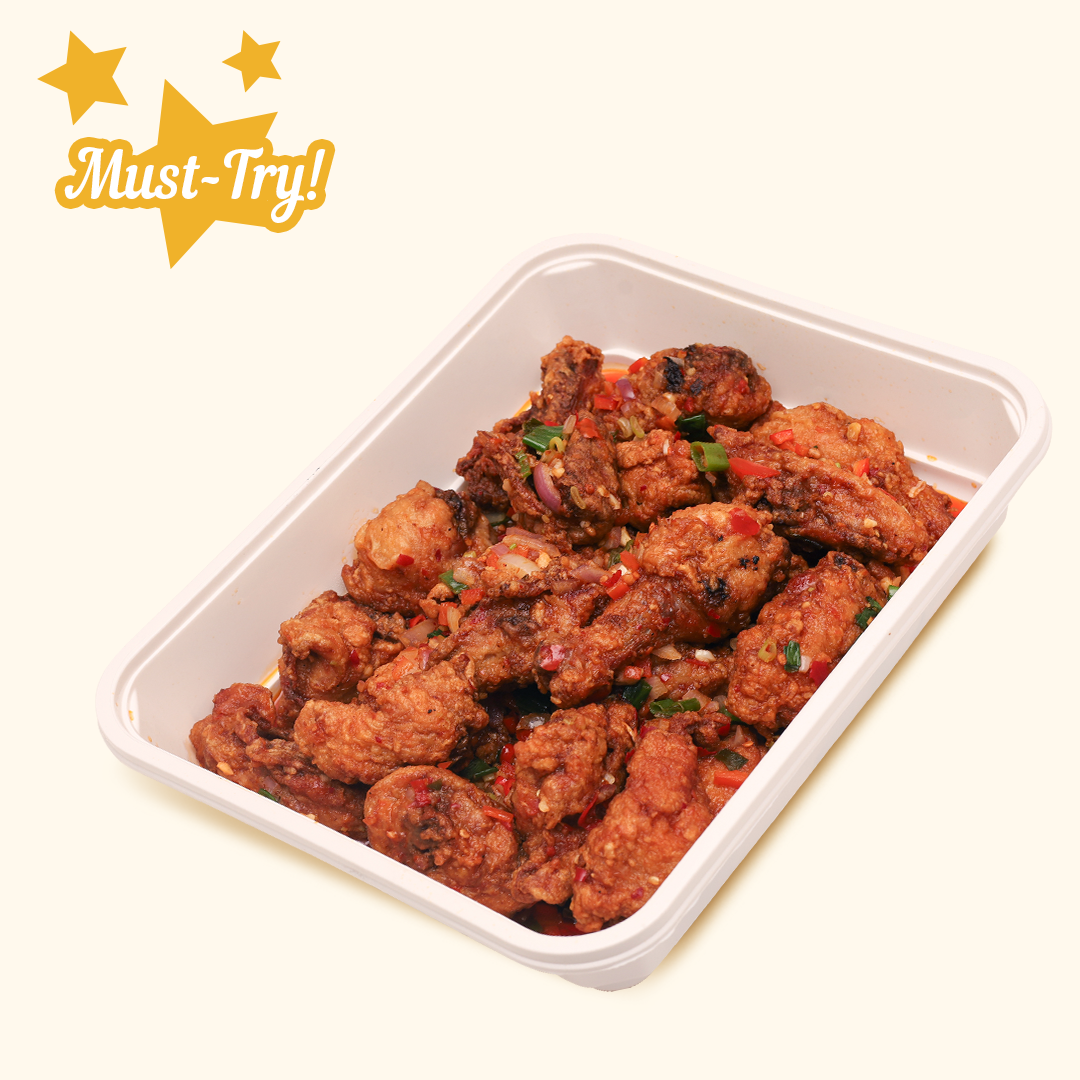 Spicy Chicken Food Tray