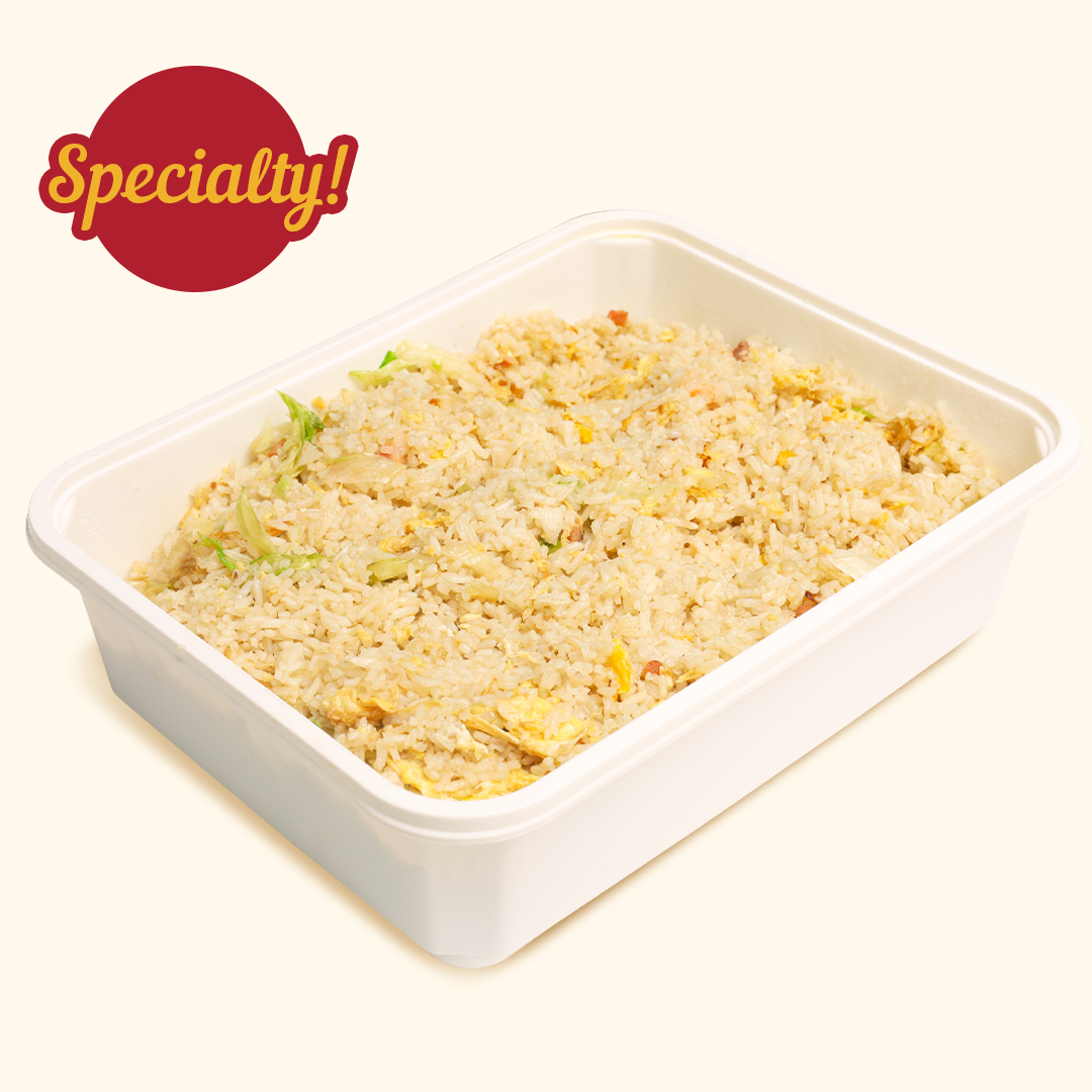 Yang Chow Fried Rice Food Tray