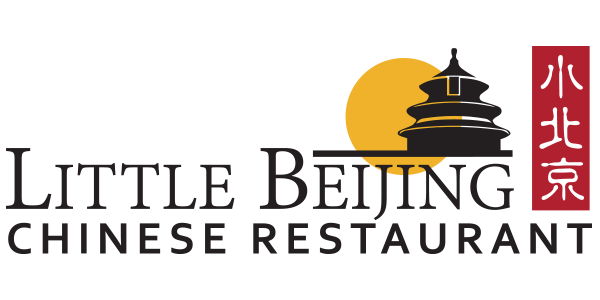 A food tray with a logo of a Chinese restaurant that has English and Chinese characters, predominantly in yellow, black, and red colors.