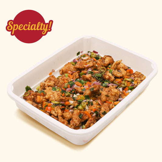Salt and Pepper Spareribs Food Tray