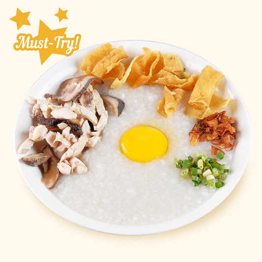 Chicken Mushroom Congee