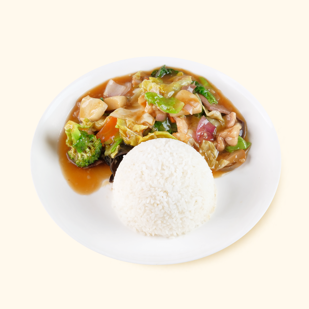 Chicken Chop Suey Rice
